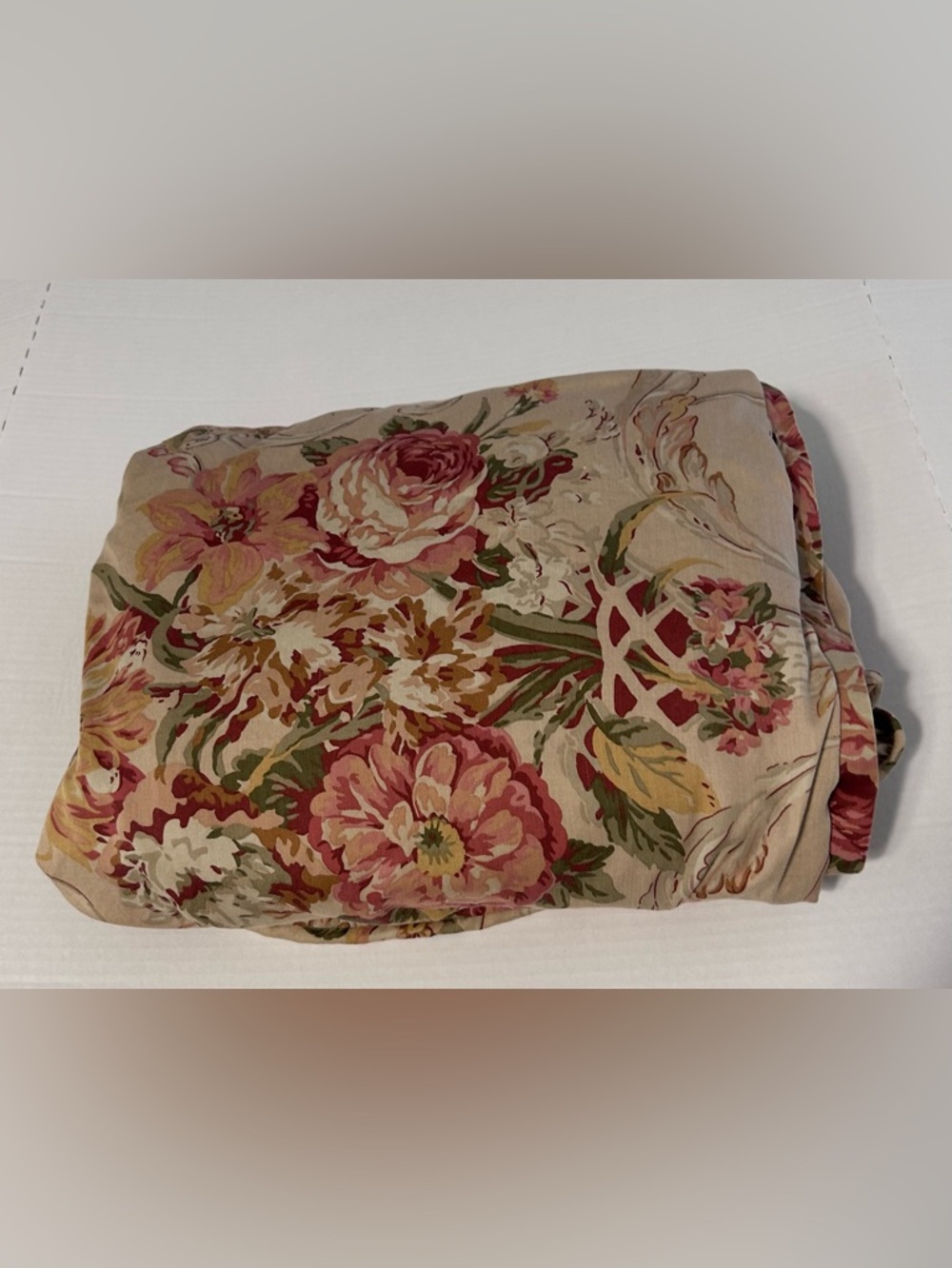 Vintage Ralph Lauren Guinevere floral duvet cover full/ queen cottage . Cotton